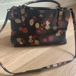 Coach floral bag